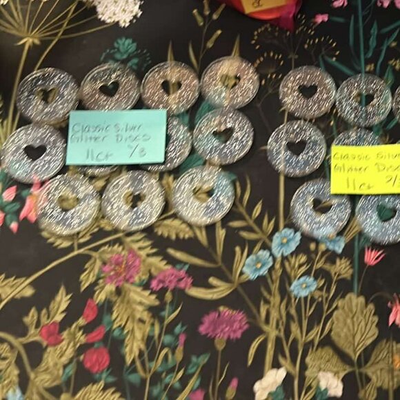 Happy Planner - Classic Glitter Discs Silver - 11CT  3 sets available - Picture 4 of 4